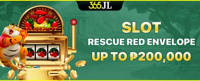 Promotional banner showing luxury casino rewards and red envelopes